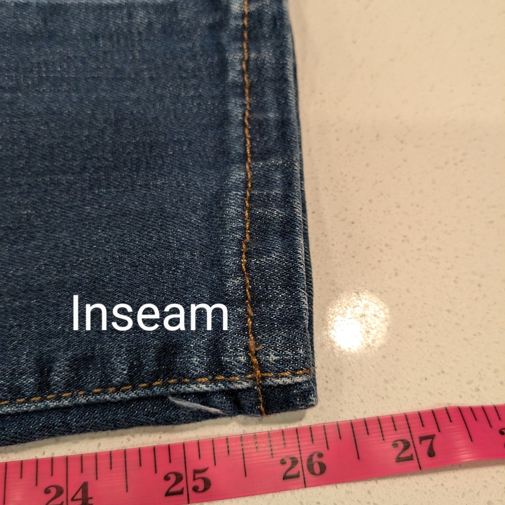 Banana Republic Blue Skinny Jeans Distressed Modern Fit - Picture 9 of 11